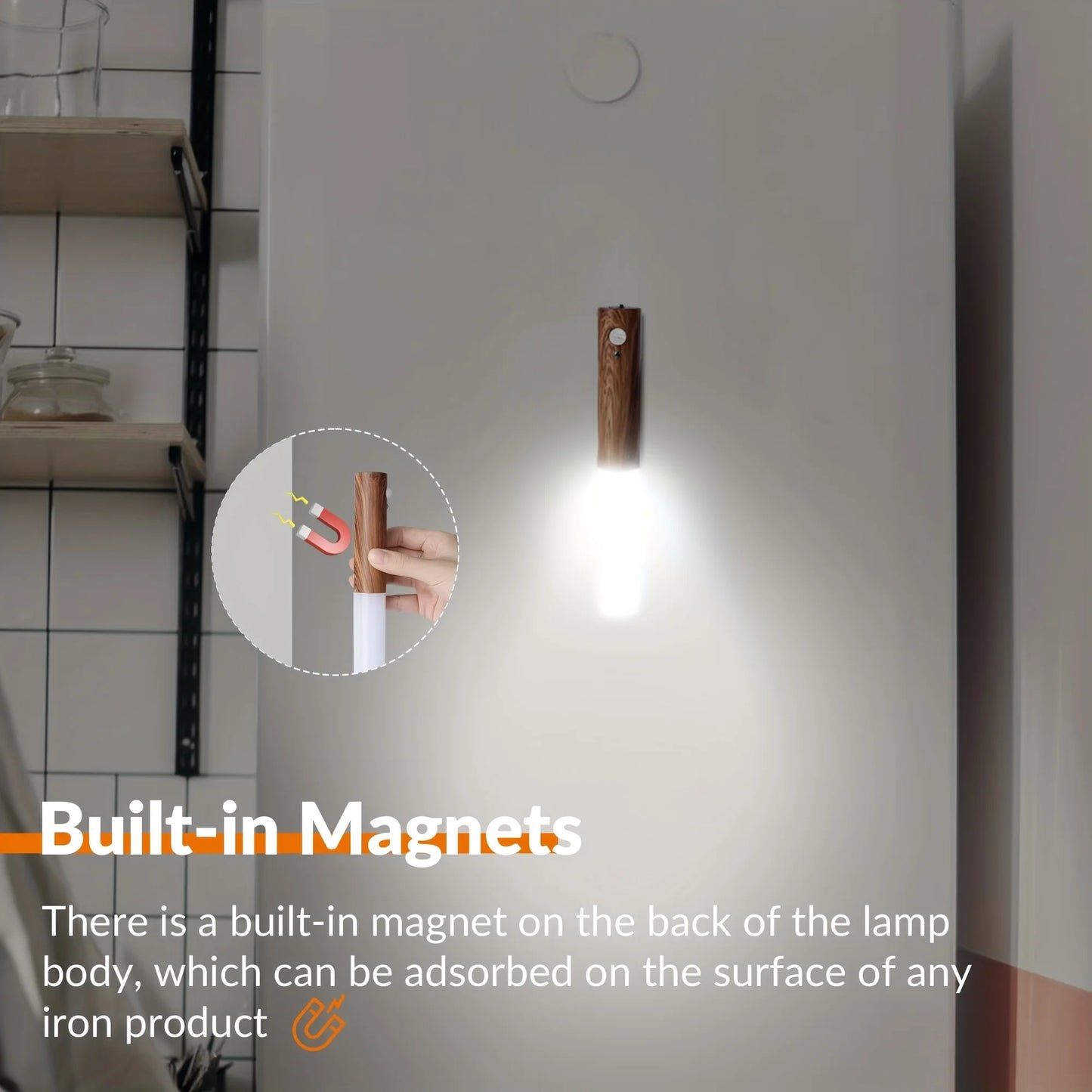 Wood Motion Sensor Light